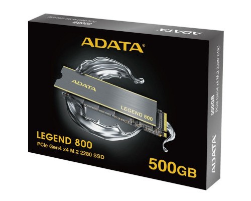 Накопичувач SSD M.2 2280 500GB ADATA (ALEG-800-500GCS)