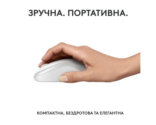 Мишка Logitech M240 Silent Bluetooth Off-White (910-007120)