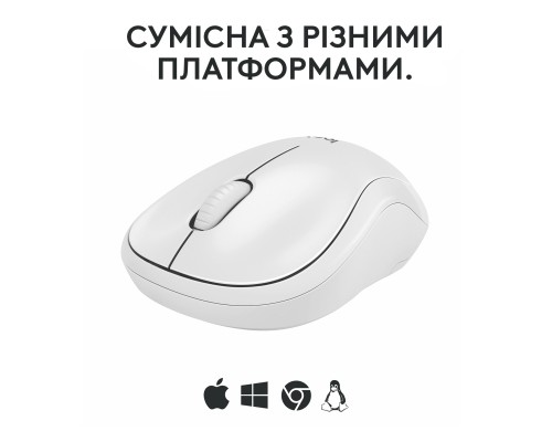 Мишка Logitech M240 Silent Bluetooth Off-White (910-007120)