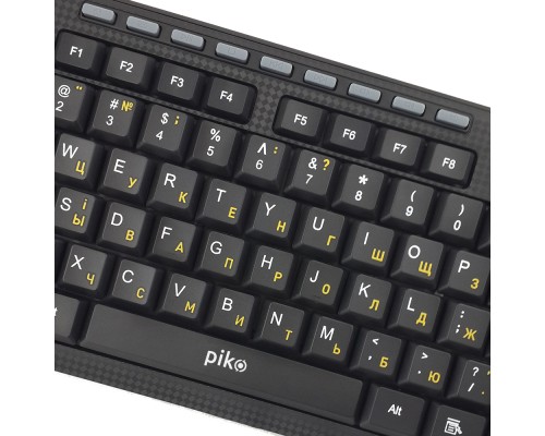 Клавіатура Piko KB-108 USB Black (1283126467103)