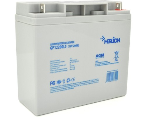 Батарея до ДБЖ Merlion GP12200L5 12V-20Ah (GP12200L5)