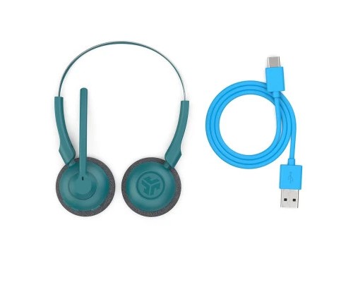 Навушники Jlab GO Work Pop Teal (IEUHBGWRKPOPRTEL4)