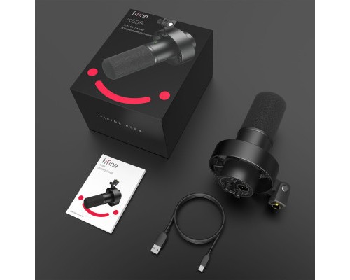 Мікрофон Fifine K688 USB Black (K688)