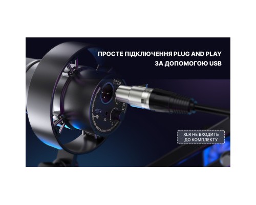 Мікрофон Fifine K688 USB Black (K688)