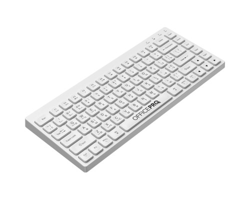 Клавіатура OfficePro SK955W Wireless/Bluetooth White (SK955W)