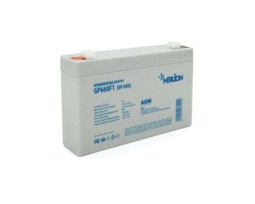 Батарея до ДБЖ Merlion 6V-6Ah ( GP660F1NS ) (GP660F1NS)