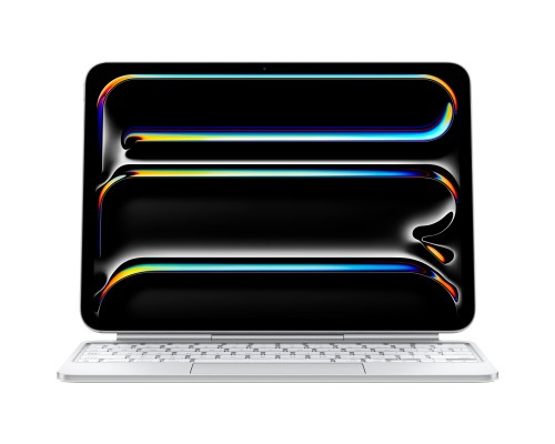Чохол до планшета Apple Magic Keyboard for iPad Pro 11inch (M4) - Ukrainian - White,Model A2975 (MWR03UA/A)