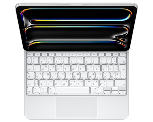 Чохол до планшета Apple Magic Keyboard for iPad Pro 11inch (M4) - Ukrainian - White,Model A2975 (MWR03UA/A)