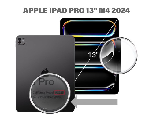 Чохол до планшета BeCover Soft Edge TPU Apple iPad Pro 13