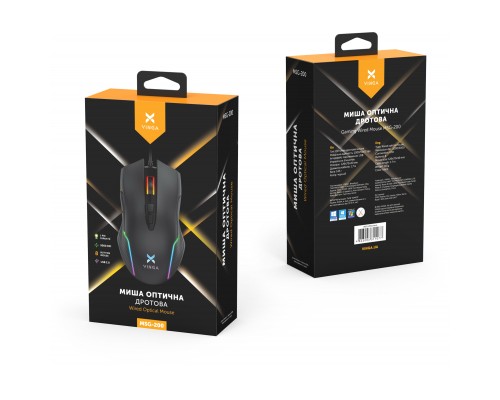 Мишка Vinga MSG-200 Black