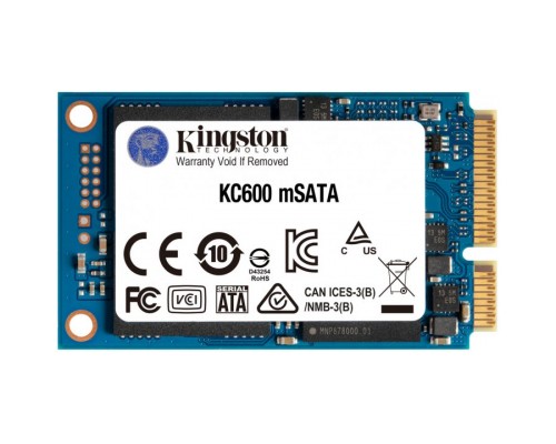 Накопичувач SSD mSATA 512GB Kingston (SKC600MS/512G)