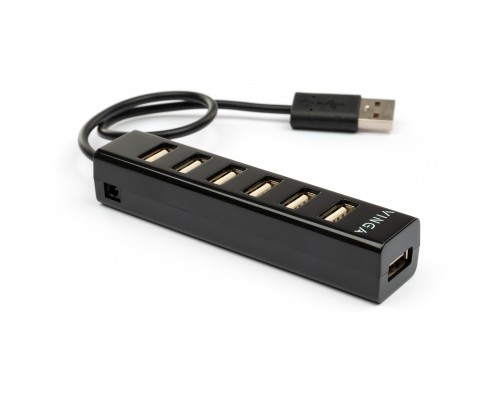 Концентратор Vinga USB2.0 to 7*USB2.0 HUB (VHA2A7)