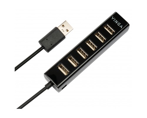 Концентратор Vinga USB2.0 to 7*USB2.0 HUB (VHA2A7)