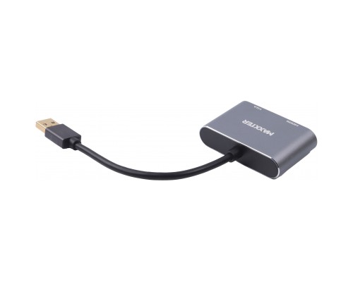 Перехідник Maxxter USB to HDMI/VGA (V-AM-HDMI-VGA)