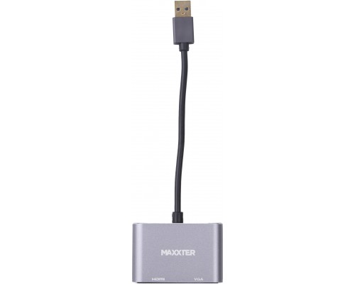 Перехідник Maxxter USB to HDMI/VGA (V-AM-HDMI-VGA)