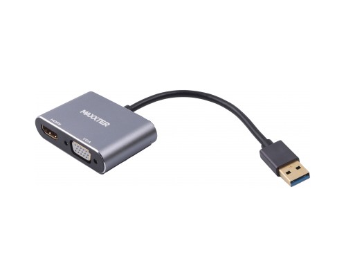 Перехідник Maxxter USB to HDMI/VGA (V-AM-HDMI-VGA)