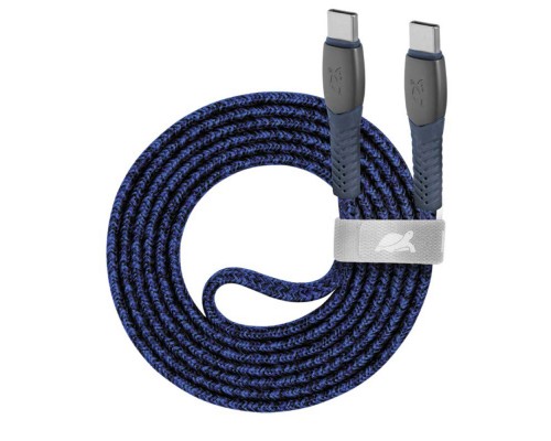 Дата кабель USB-C to USB-C 1.2m USB 2.0 3А 60W blue RivaCase (PS6105 BL12)