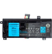 Акумулятор до ноутбука Dell Alienware 14 Series (8X70T) 11.1V 6216mAh (NB441594)