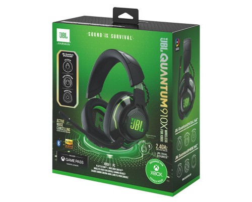 Навушники JBL Quantum 910X Wireless for Xbox Black (JBLQ910XWLBLKGRN)