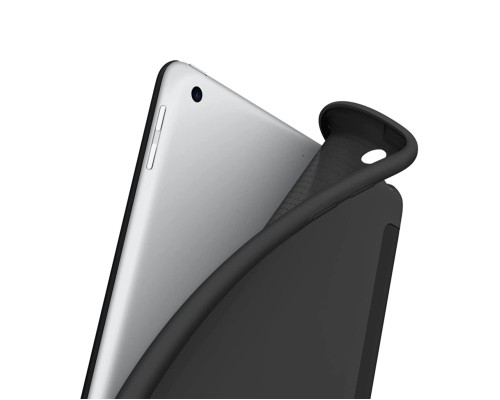 Чохол до планшета BeCover Tri Fold Soft TPU Silicone Apple iPad 9.7 2017/2018 A1822/A1823/A1893/A1954 Black (706875)