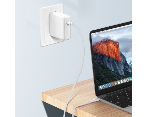 Дата кабель USB-C to USB-C 1.0m 5A 100W white ColorWay (CW-CBPDCC058-WT)