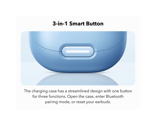 Навушники Anker SoundСore Liberty 4 NC Light Blue (A3947G61)