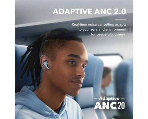 Навушники Anker SoundСore Liberty 4 NC Light Blue (A3947G61)