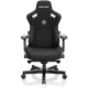 Крісло ігрове Anda Seat Kaiser 3 Fabric Size XL Black (AD12YDC-XL-01-B-CF)