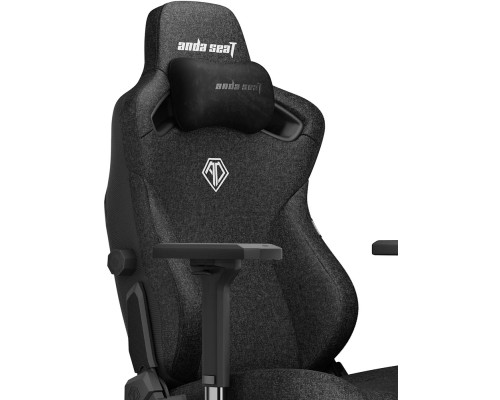 Крісло ігрове Anda Seat Kaiser 3 Fabric Size XL Black (AD12YDC-XL-01-B-CF)