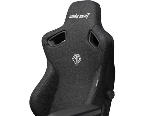 Крісло ігрове Anda Seat Kaiser 3 Fabric Size XL Black (AD12YDC-XL-01-B-CF)