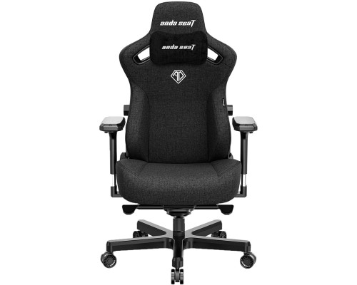Крісло ігрове Anda Seat Kaiser 3 Fabric Size XL Black (AD12YDC-XL-01-B-CF)