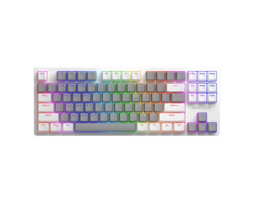 Клавіатура Hator Rockfall 2 Mecha Signature Edition USB White/Grey/White (HTK-521-WGW)