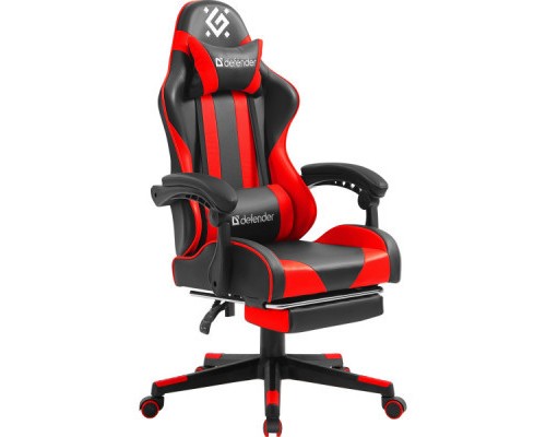 Крісло ігрове Defender Rock Black/Red (64346)