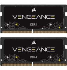 Модуль пам'яті для ноутбука SoDIMM DDR4 32GB (2x16GB) 3200 MHz Vengeance Corsair (CMSX32GX4M2A3200C22)
