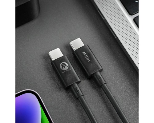 Дата кабель USB-C to USB-C 1.5m GravaStar (GRAVASTARTC_BLK)
