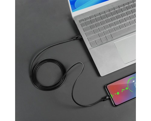 Дата кабель USB-C to USB-C 1.5m GravaStar (GRAVASTARTC_BLK)