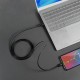 Дата кабель USB-C to USB-C 1.5m GravaStar (GRAVASTARTC_BLK)