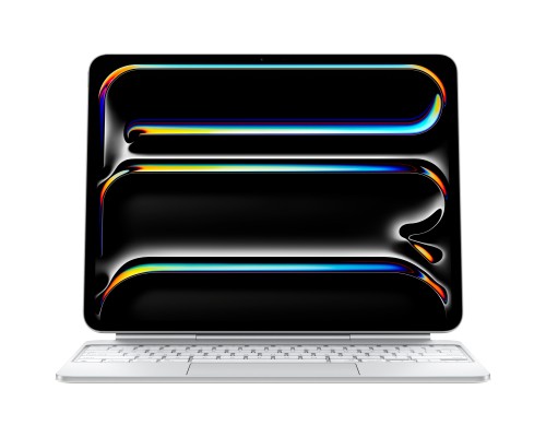Чохол до планшета Apple Magic Keyboard for iPad Pro 13inch (M4) - Ukrainian - White,Model A2974 (MWR43UA/A)