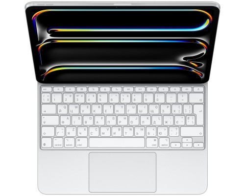 Чохол до планшета Apple Magic Keyboard for iPad Pro 13inch (M4) - Ukrainian - White,Model A2974 (MWR43UA/A)