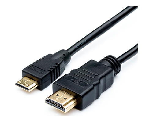 Кабель мультимедійний HDMI A to HDMI C (mini), 1.0m Atcom (11501)