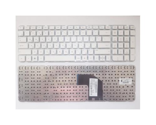 Клавіатура ноутбука HP Pavilion G6-2000 белая без рамки RU (A43713)