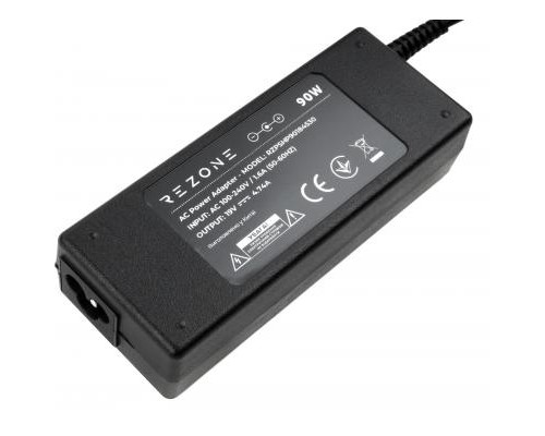 Блок живлення до ноутбуку Rezone HP 90W 18.5V 4.74A 4.5*3.0 (RZPSHP90184530)