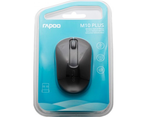 Мишка Rapoo M10 Plus Black