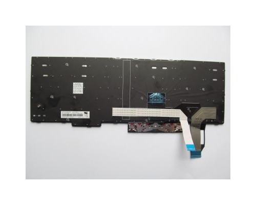 Клавіатура ноутбука Lenovo ThinkPad E580/L580/T590 черная с черной,трек (A46072)