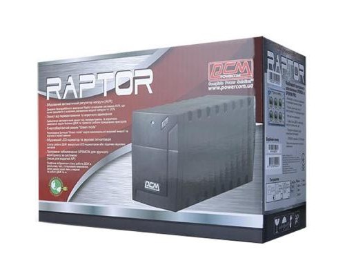 Пристрій безперебійного живлення Powercom RPT-1000AP IEC