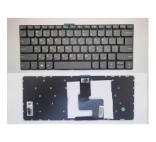 Клавіатура ноутбука Lenovo IdeaPad 320-14ISK,320S-14IKB/14IBR серая UA (A46116)