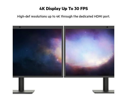 Концентратор Belkin USB-C 11-in-1 Multiport Dock (INC004BTSGY)