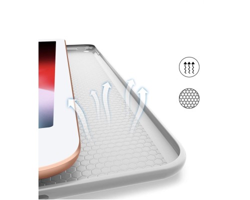 Чохол до планшета BeCover Tri Fold Soft TPU Silicone Apple iPad 9.7 2017/2018 A1822/A1823/A1893/A1954 Gray (706879)