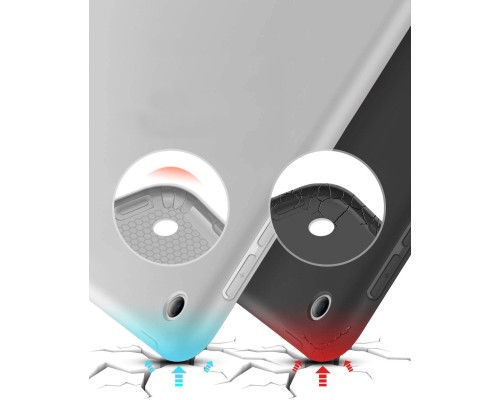 Чохол до планшета BeCover Tri Fold Soft TPU Silicone Apple iPad 9.7 2017/2018 A1822/A1823/A1893/A1954 Gray (706879)