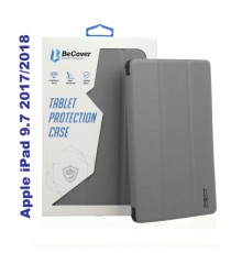 Чохол до планшета BeCover Tri Fold Soft TPU Silicone Apple iPad 9.7 2017/2018 A1822/A1823/A1893/A1954 Gray (706879)